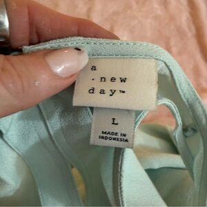 a new day Mint Women's Blouse